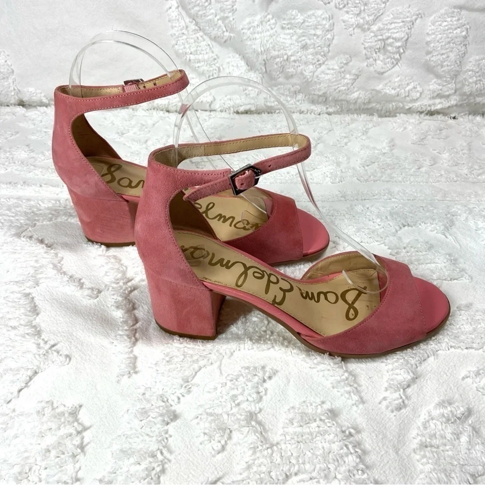SAM EDELMAN Womens Susie Heels Sz 6M Hyperfeminine Barbie Core Coquette Costume​